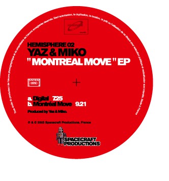 Yaz & Miko : Montreal Move EP (12")