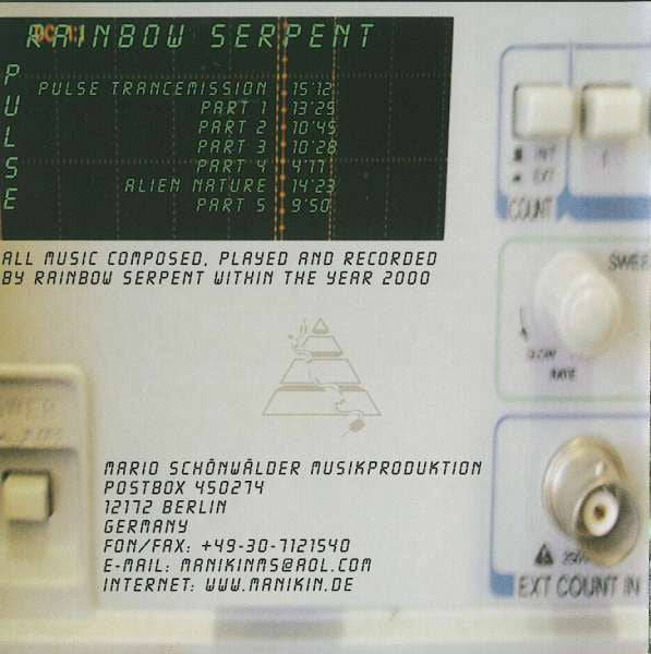 Rainbow Serpent : Pulse (CD, Album)