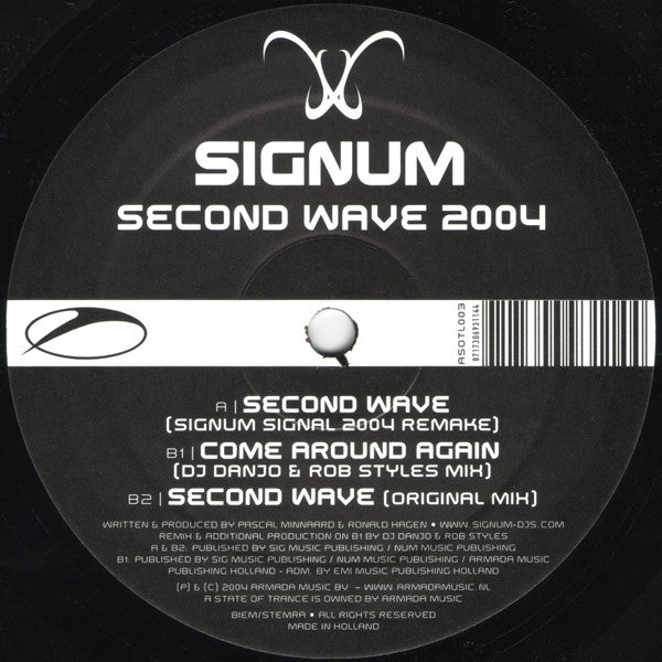 Signum : Second Wave 2004 (12")