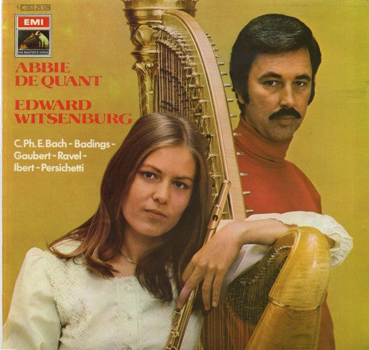 Abbie de Quant, Edward Witsenburg : C.Ph.E. Bach - Badings - Gaubert - Ravel - Ibert - Persichetti (LP, Album)