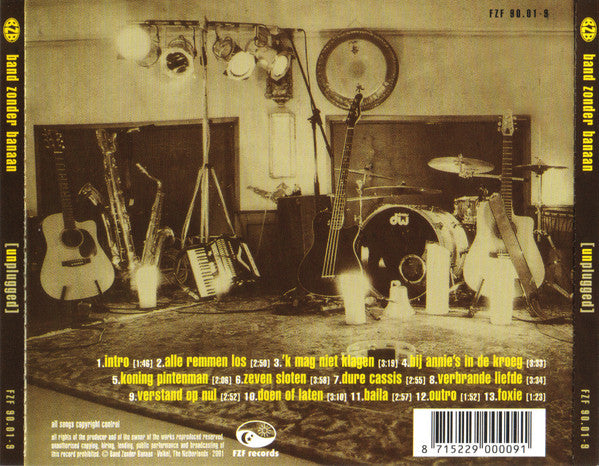 Band Zonder Banaan : [unplugged] (CD, Album)