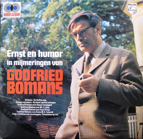 Godfried Bomans : Ernst En Humor In Mijmeringen Van Godfried Bomans (2xLP, Comp, Mono)