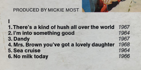 Herman's Hermits : The Most Of Herman's Hermits (LP, Comp)