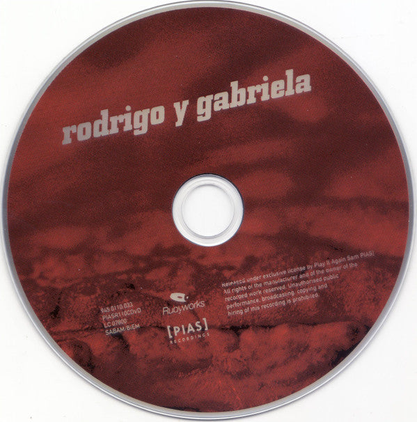 Rodrigo Y Gabriela : Rodrigo Y Gabriela (CD, Album + DVD-V + Ltd, Dig)