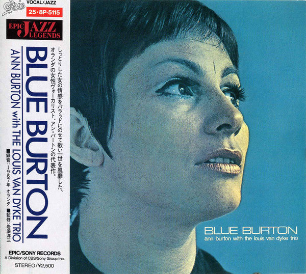 Ann Burton With Louis Van Dyke Trio : Blue Burton (CD, Album, RE)