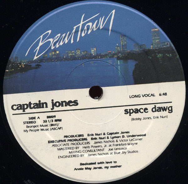 Captain Jones : Space Dawg (12")