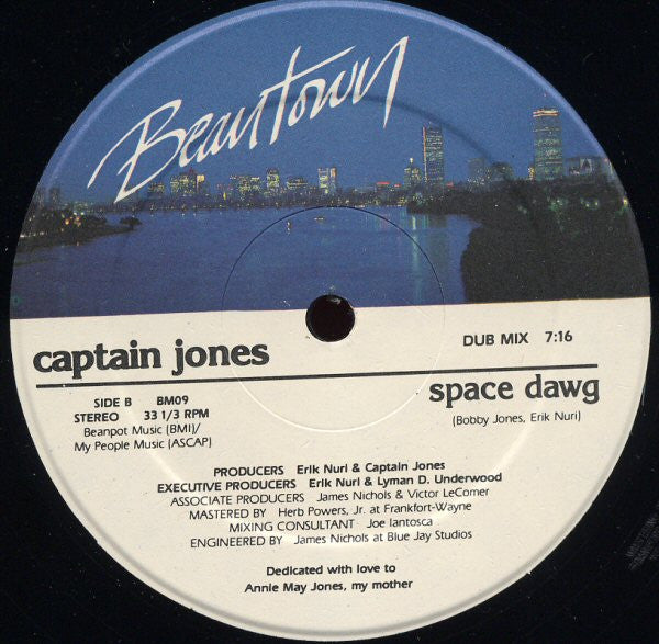 Captain Jones : Space Dawg (12")