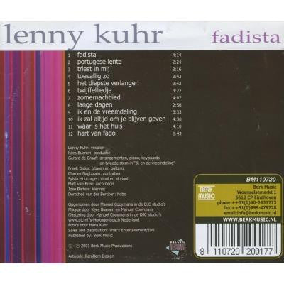 Lenny Kuhr : Fadista (CD, Album)