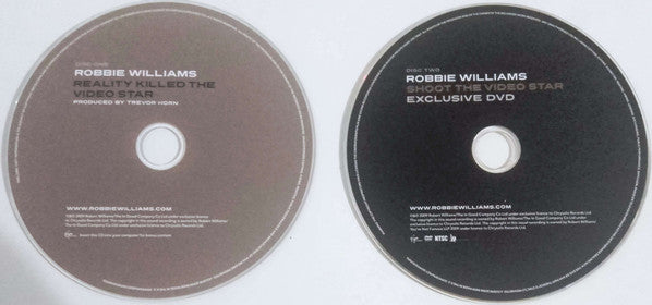 Robbie Williams : Reality Killed The Video Star (CD, Album, Enh + DVD-V, NTSC + Dlx, Dig)