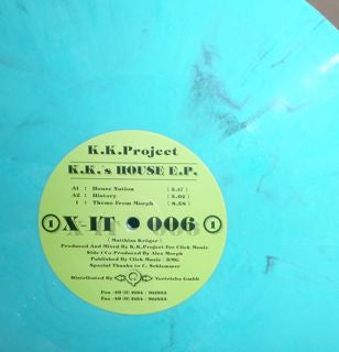 K.K. Project : K. K. 's House EP (12", EP, Tur)