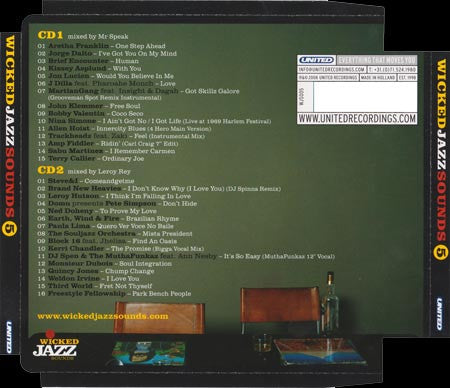 Various : Wicked Jazz Sounds Volume 5 (2xCD, Comp, Mixed)
