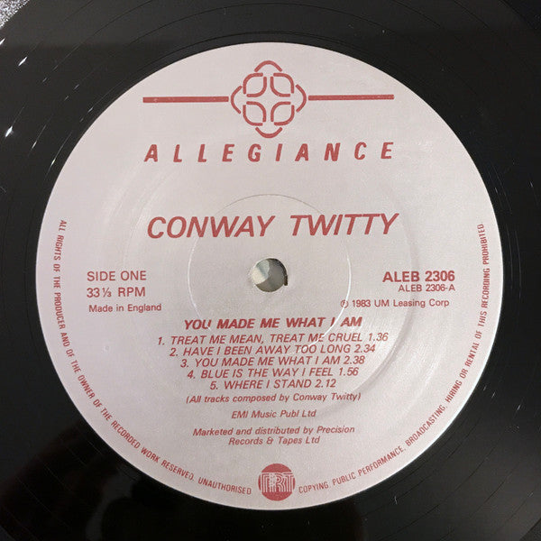 Conway Twitty : You Made Me What I Am (LP, Comp)