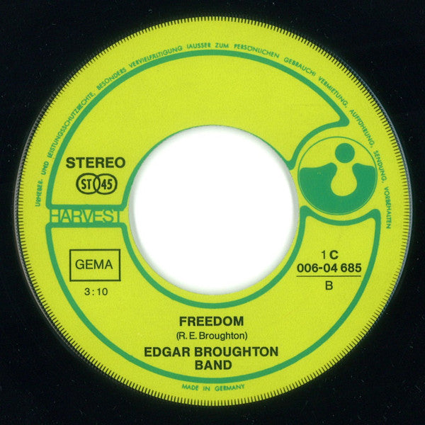 The Edgar Broughton Band : Apache Drop Out (7")