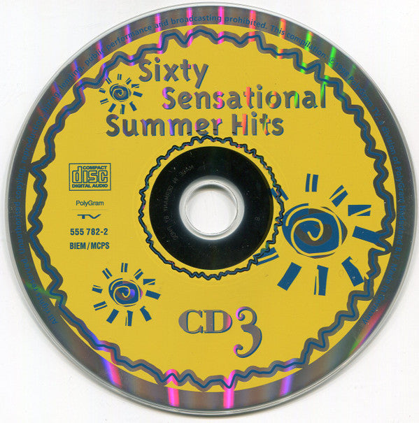 Various : Sixty Sensational Summer Hits (3xCD, Comp)