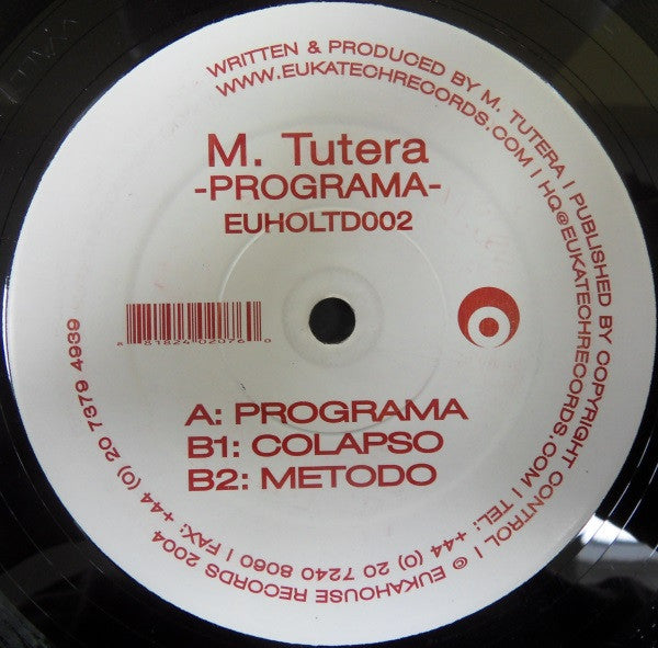 Miguel Tutera : Programa (12")