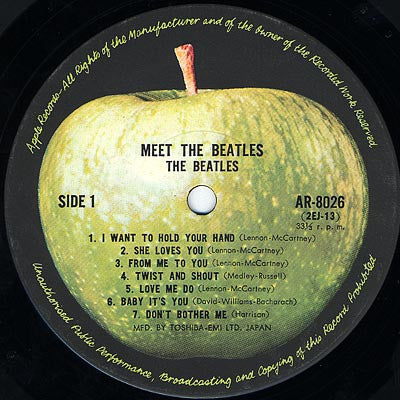 The Beatles : Meet The Beatles! (LP, Album, Mono, RE)