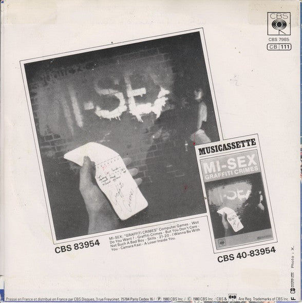 Mi-Sex : Computer Games (7", Single)
