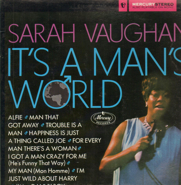 Sarah Vaughan : It's A Man's World (LP, Album)