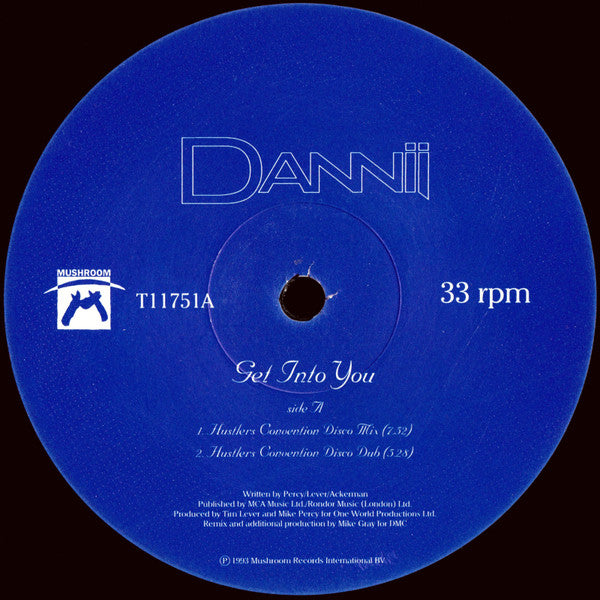 Dannii Minogue : Get Into You (The Single) (12", Single)
