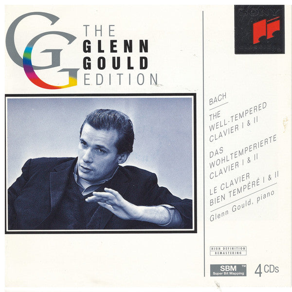 Johann Sebastian Bach, Glenn Gould : The Well-Tempered Clavier I & II = Das Wohltemperierte Clavier I & II = Le Clavier Bien Tempéré I & II (4xCD, Comp, RM)