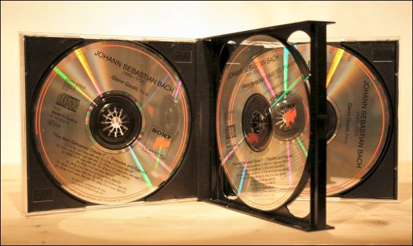 Johann Sebastian Bach, Glenn Gould : The Well-Tempered Clavier I & II = Das Wohltemperierte Clavier I & II = Le Clavier Bien Tempéré I & II (4xCD, Comp, RM)