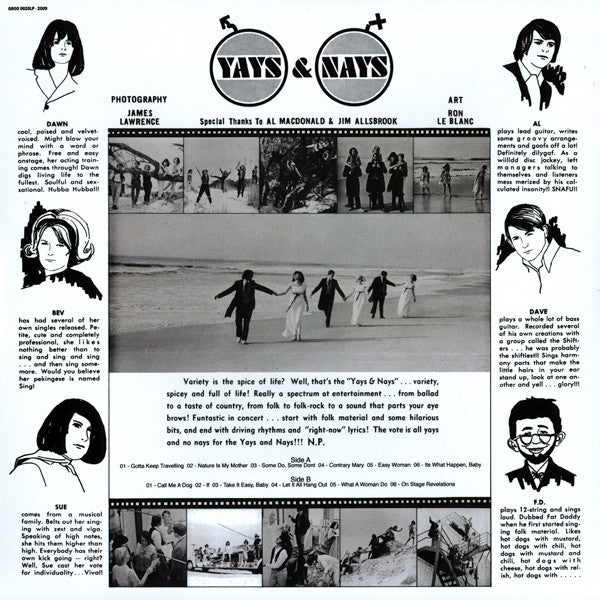 Yays & Nays : Yays & Nays (LP, Album, Ltd, RE)