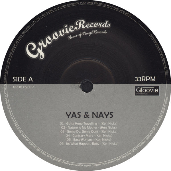 Yays & Nays : Yays & Nays (LP, Album, Ltd, RE)