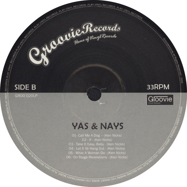 Yays & Nays : Yays & Nays (LP, Album, Ltd, RE)