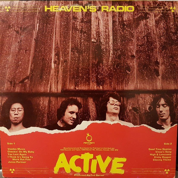Heaven's Radio : Active (LP, Album)