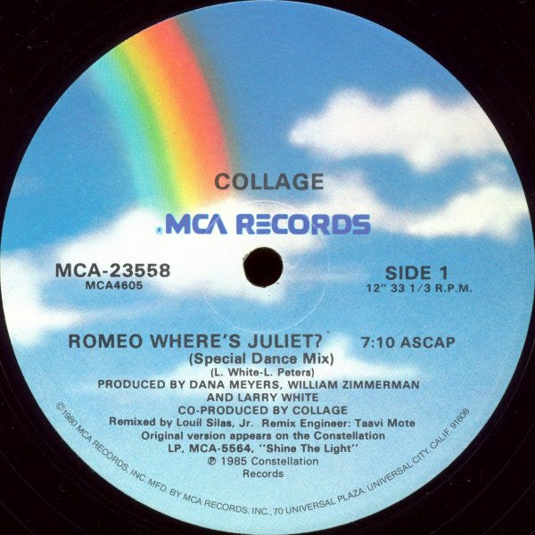 Collage (3) : Romeo Where's Juliet? (12")