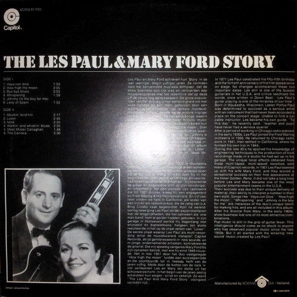 Les Paul & Mary Ford : The Les Paul & Mary Ford Story (LP, Comp)