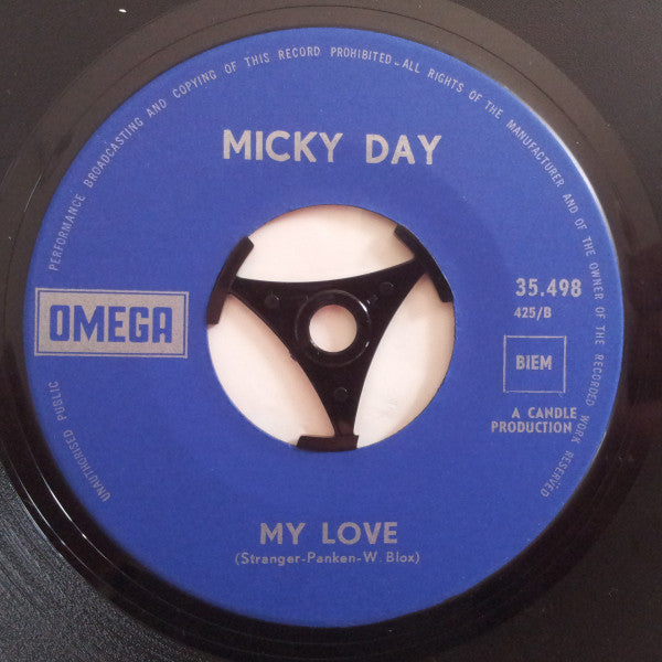 Micky Day : Oh Oh What A Kiss (7", Single)