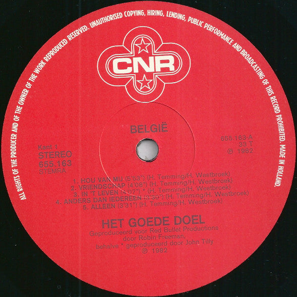 Het Goede Doel : België (LP, Album)