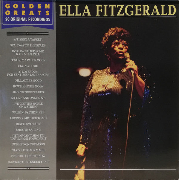 Ella Fitzgerald : Golden Greats (LP, Comp)