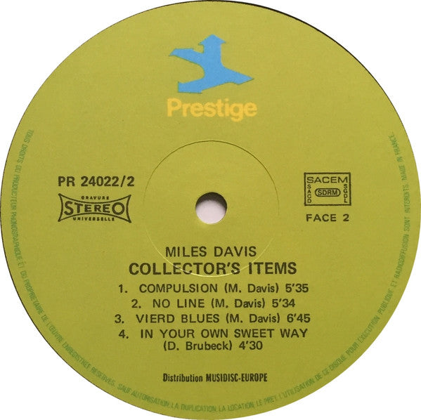 Miles Davis : Collector's Items (2xLP, Comp, RE)