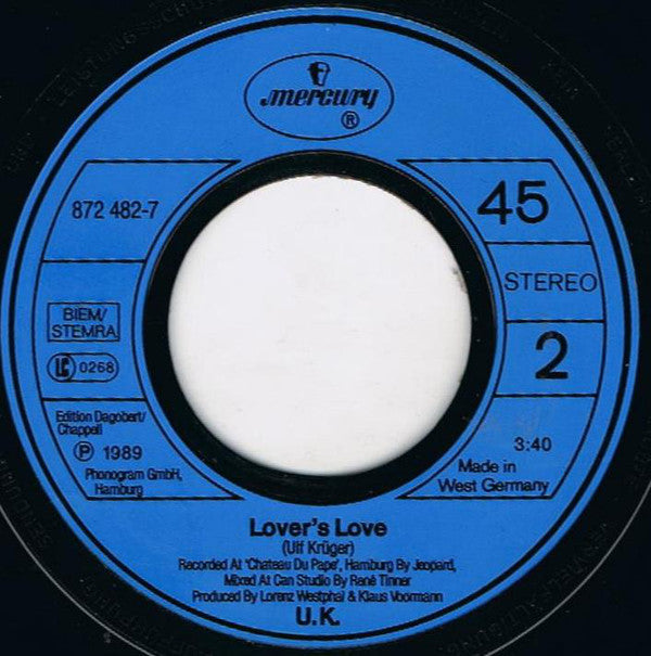 Ulf Krüger : Dr. No (7", Single)