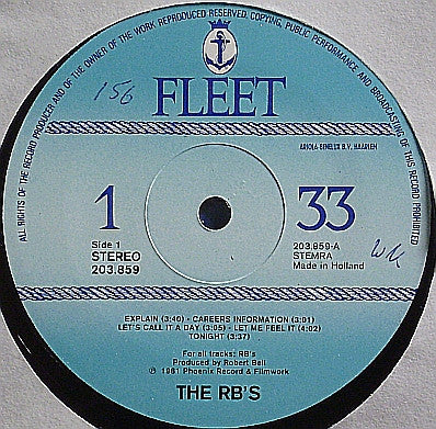 The RB's : The RB's (LP, Album)