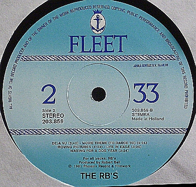 The RB's : The RB's (LP, Album)