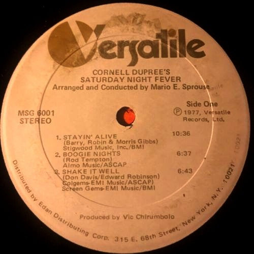 Cornell Dupree : Cornell Dupree's Saturday Night Fever (LP, Album, Gat)