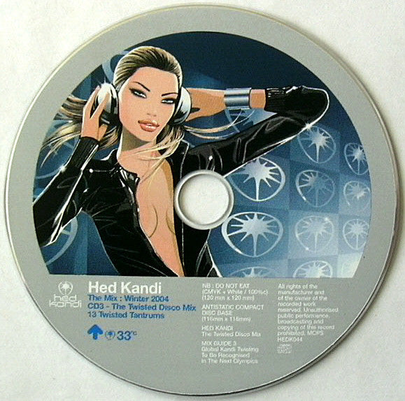 Various : Hed Kandi The Mix : Winter 2004 (3xCD, Mixed)