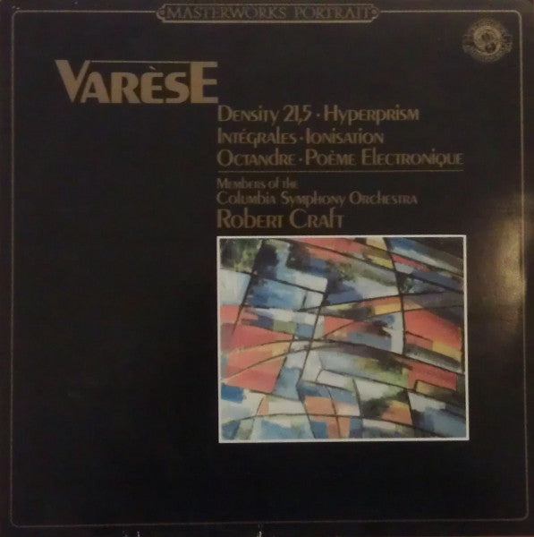 Edgard Varèse, Robert Craft, Columbia Symphony Orchestra : Hyperprism, Integrales, Ionisation (LP, Album, RE)