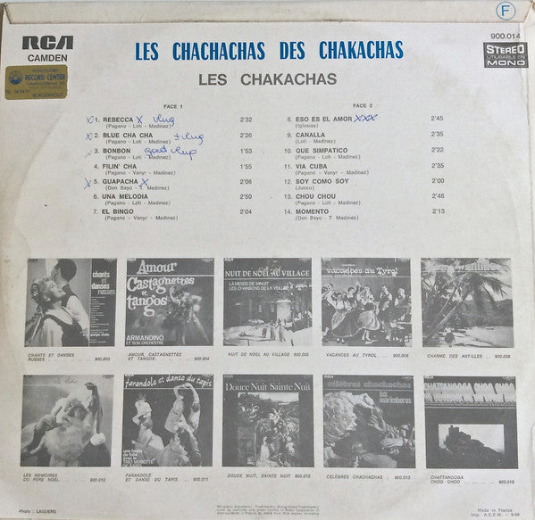 Les Chakachas* : Les Chachachas Des Chakachas (LP, Album)
