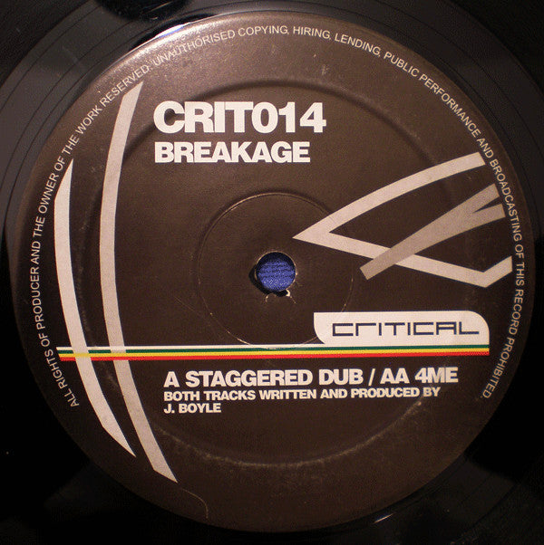 Breakage : Staggered Dub / 4Me (12")