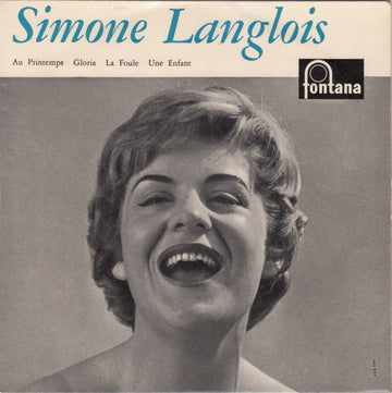 Simone Langlois : Au Printemps (7", EP, Mono)