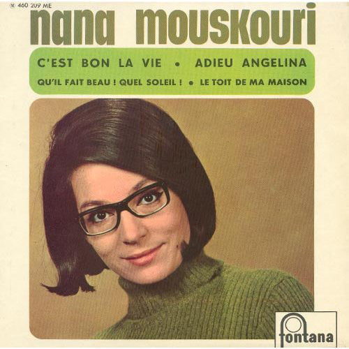 Nana Mouskouri : C'est Bon La Vie (7", EP)