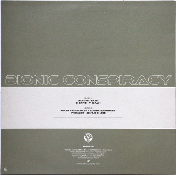Various : Bionic Conspiracy (Part 2 Of 2) (12")