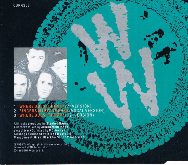 Wild Weekend (2) : Where Does It Hurt? (CD, Single)