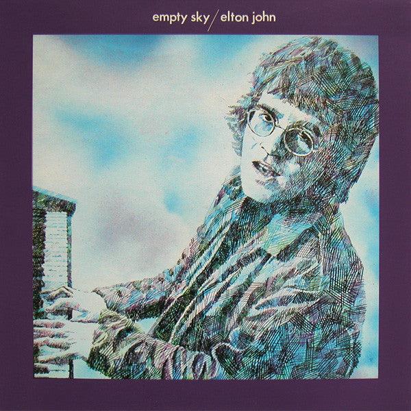 Elton John : Empty Sky (LP, Album, RE)