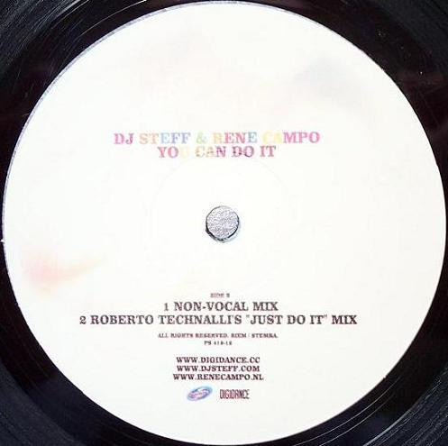 DJ Steff & Rene Campo : You Can Do It (12")