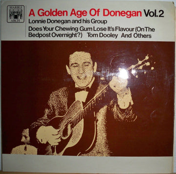 Lonnie Donegan's Skiffle Group : A Golden Age Of Donegan Vol.2 (LP, Comp, RE)